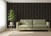 Soft brown-gray fills layer with linen-like texture on this abstract wallpaperGD9556