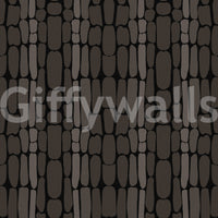 Architectural feel runs through the column rhythm of this stone shape wallpaperGD9556