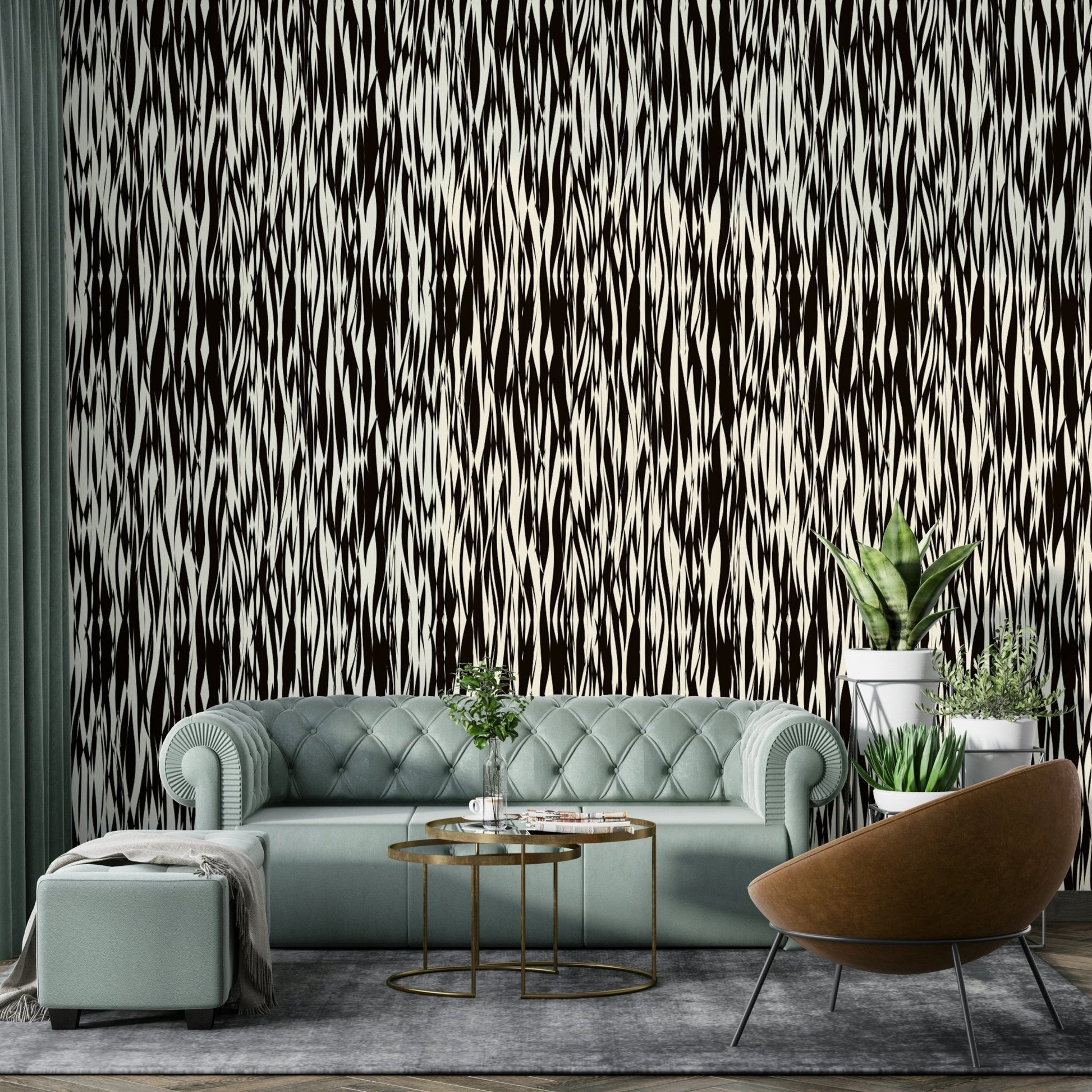 Abstract flowing lines wallpaper.
