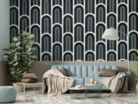 Art Deco style wall mural for walls, GD2628