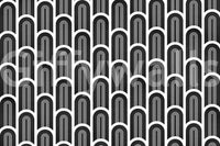 Black and white contrast wallpaper for walls, GD2628