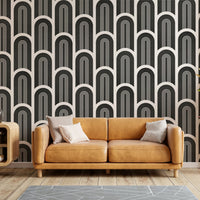 Timeless mural wallpaper with bold geometry, GD2628
