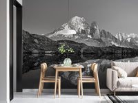 Black & White Landscape Mountain Wallpaper - Giffywalls A704