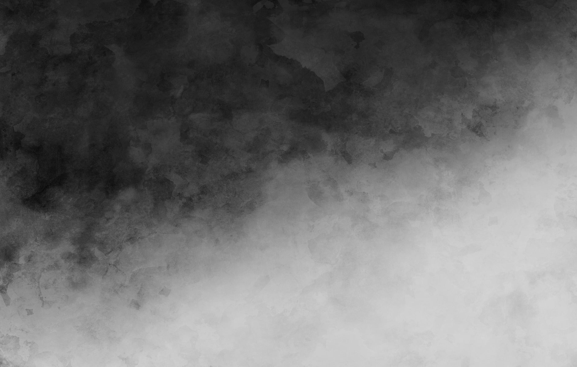 Black & Gray Watercolor Gradient Wallpaper Mural