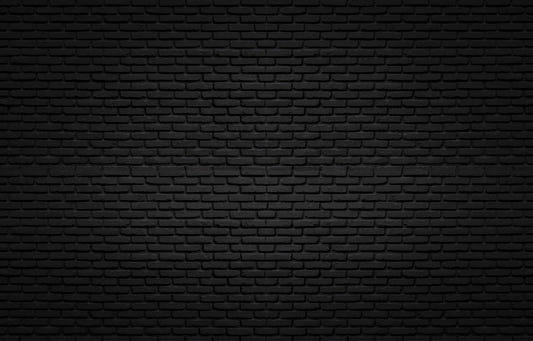 Black Texture Brick Wall Mural