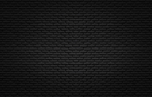 Black Texture Brick Wall Mural
