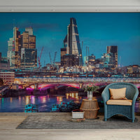 Scenic view of Blackfriars Bridge mural design, GD1882