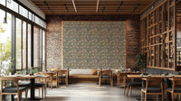 An artistic nature inspired mural for home decor., GD4819