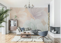 Delicate pink Bloom Essence wallpaper for a sophisticated feature wall., GD7598