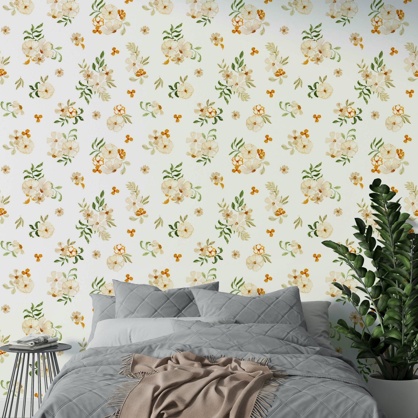 Delicate blooming flowers.


