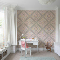 elegant wallpaper for a living room

