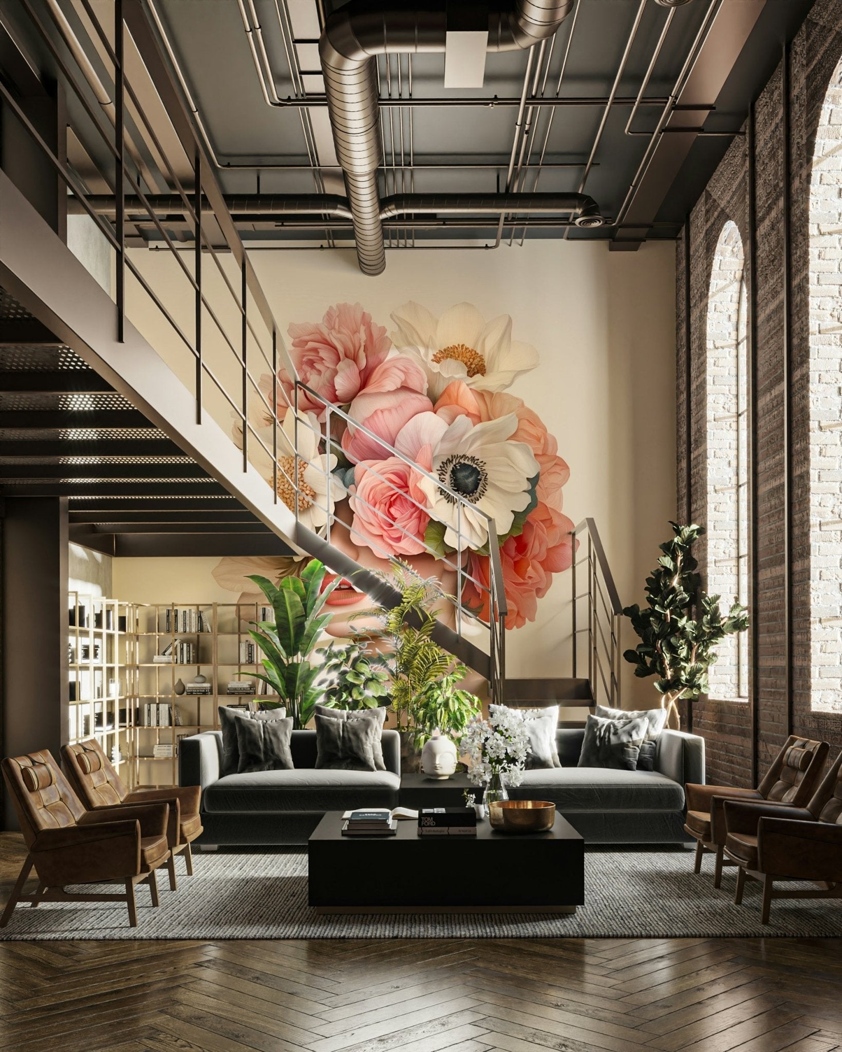 Wallpaper for walls with a beautiful, artistic feel

