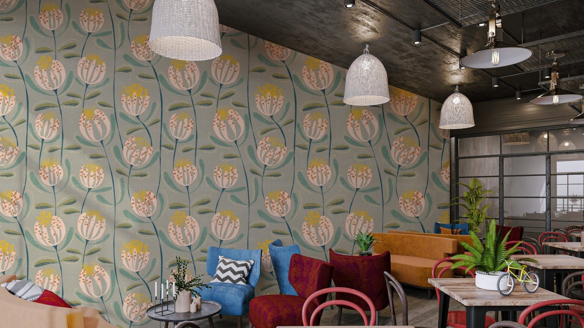 Sophisticated earthy wallpaper for modern homes, AN57