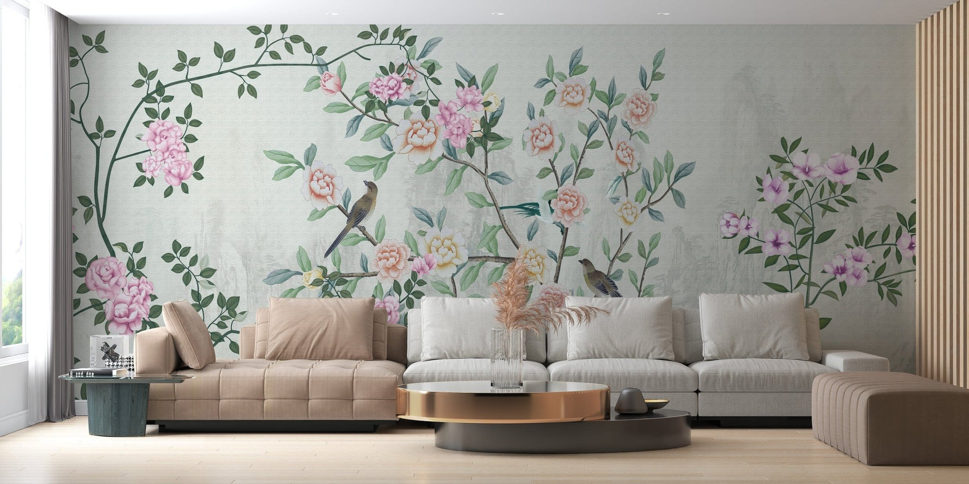 Garden Flowers Based Wallpaper Murals - Giffywalls, A510