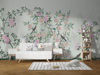 Garden Flowers Based Wallpaper Murals - Giffywalls, A510