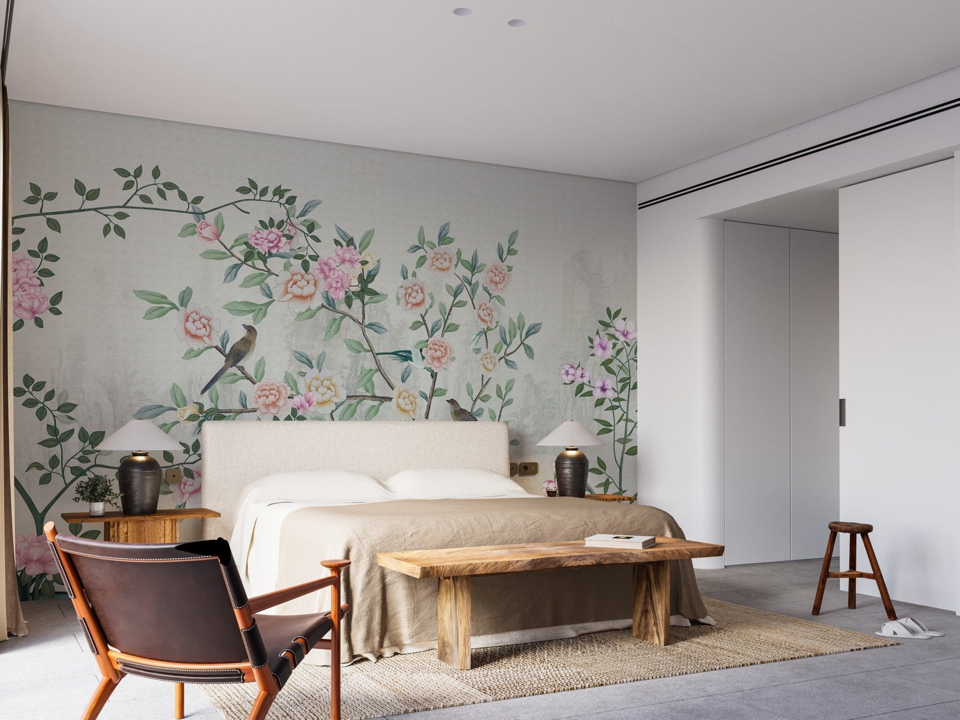 Garden Flowers Based Wallpaper Murals - Giffywalls, A510
