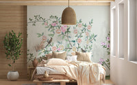 Floral Garden Design Wallpaper Mural, A510