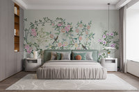 Elegant Garden Flowers Wallpaper, A510