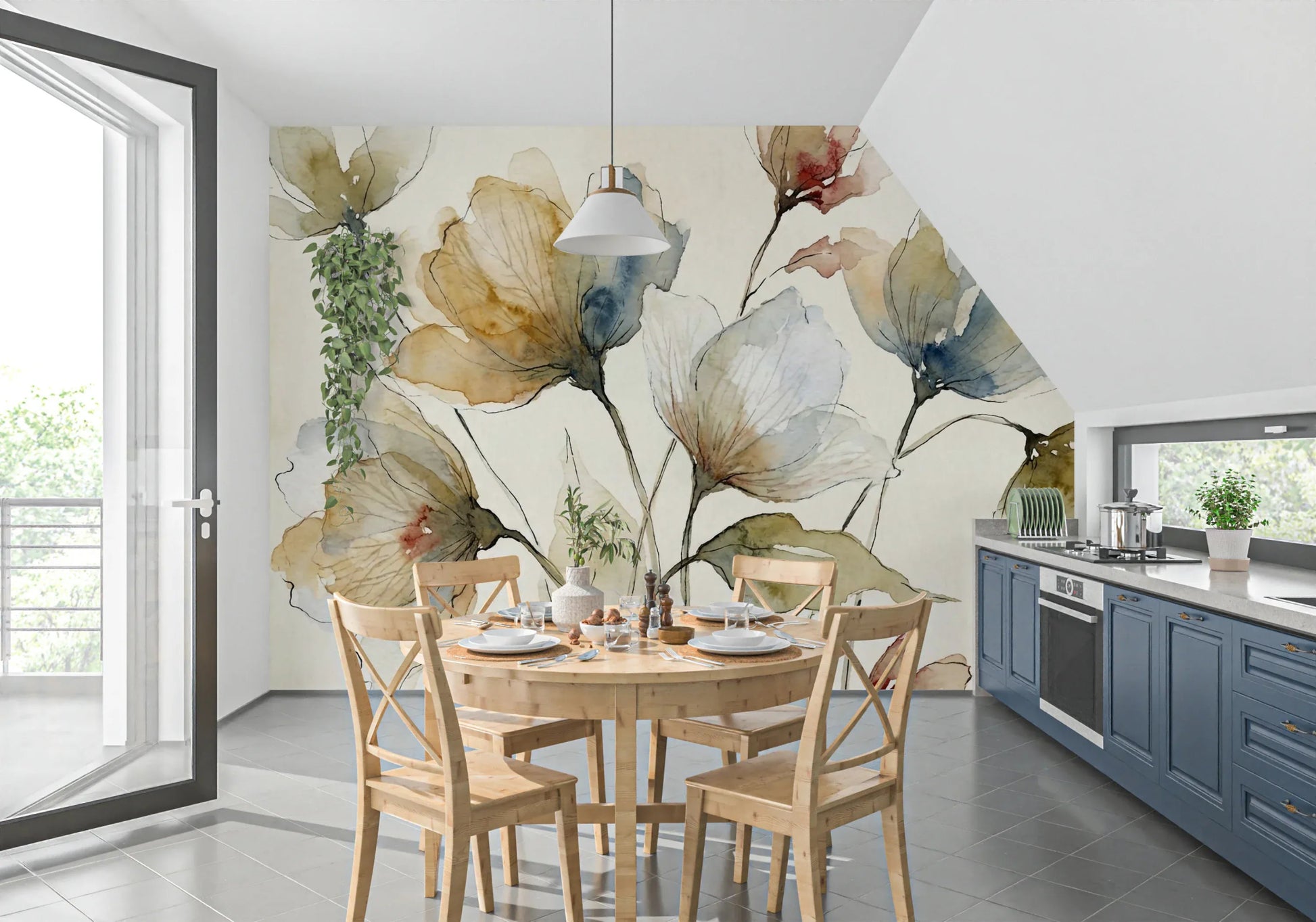 Bloomscape Wall Mural