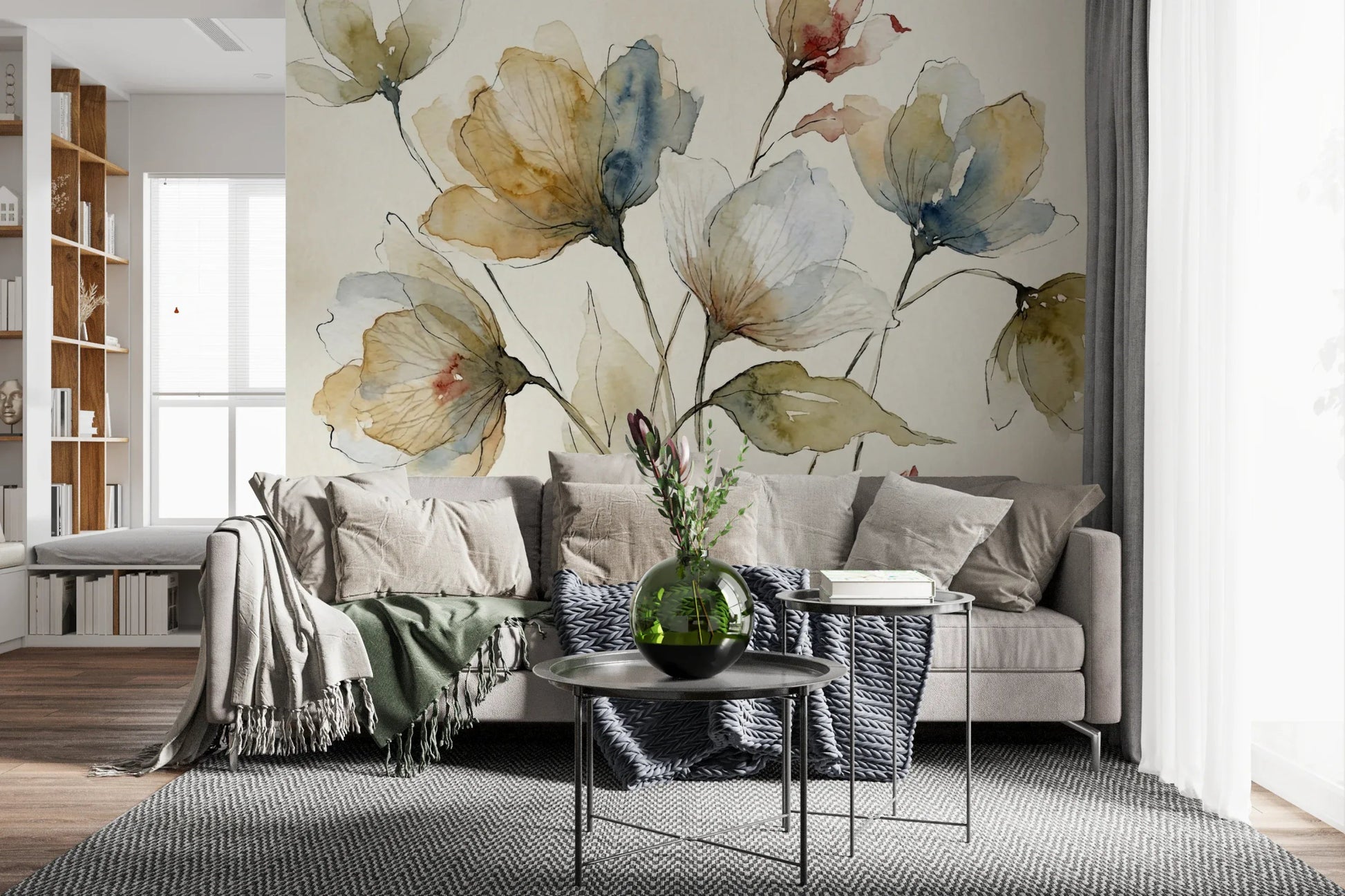 Bloomscape Wall Mural