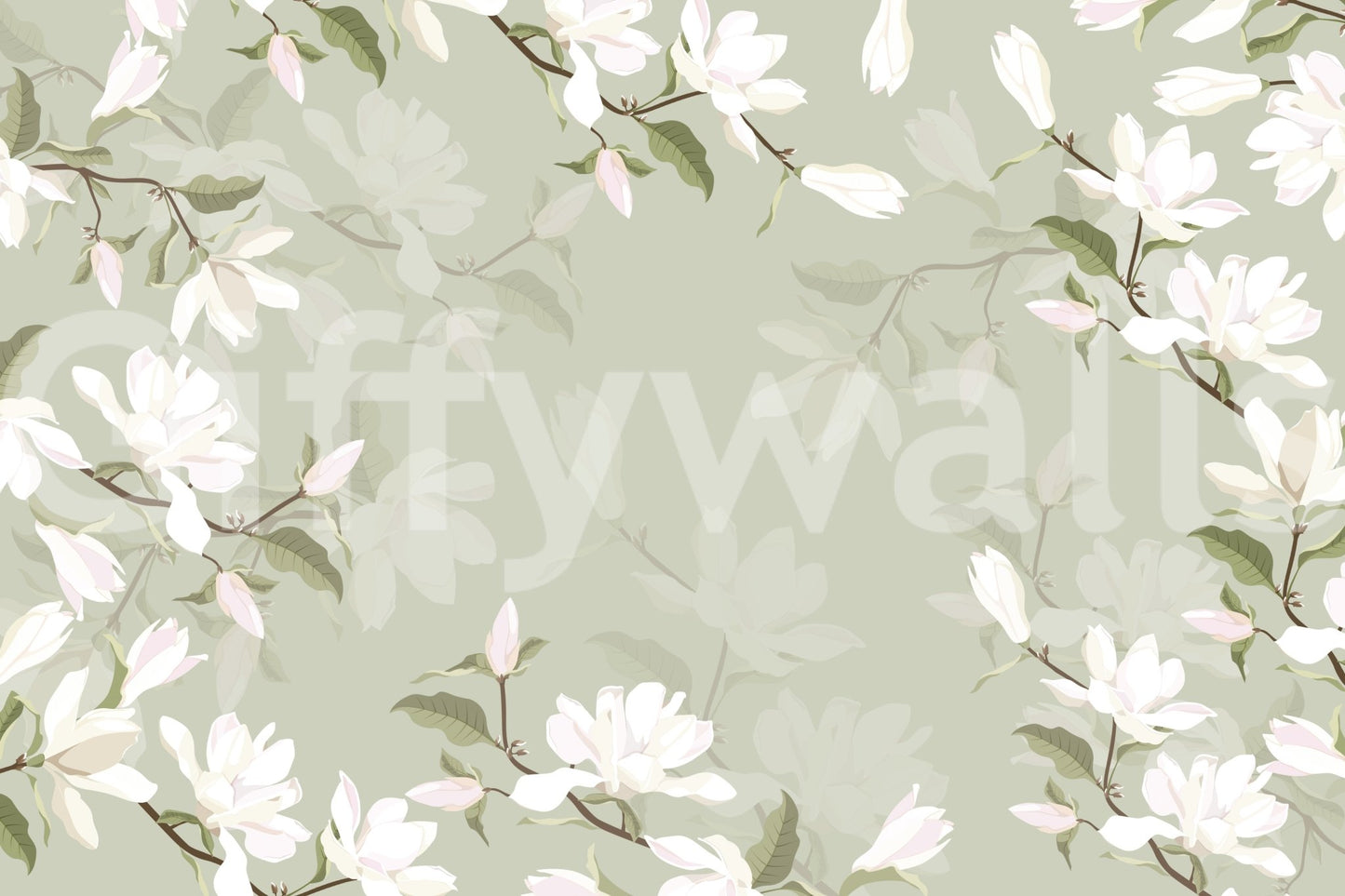 The design has a gentle and calming aesthetic.
