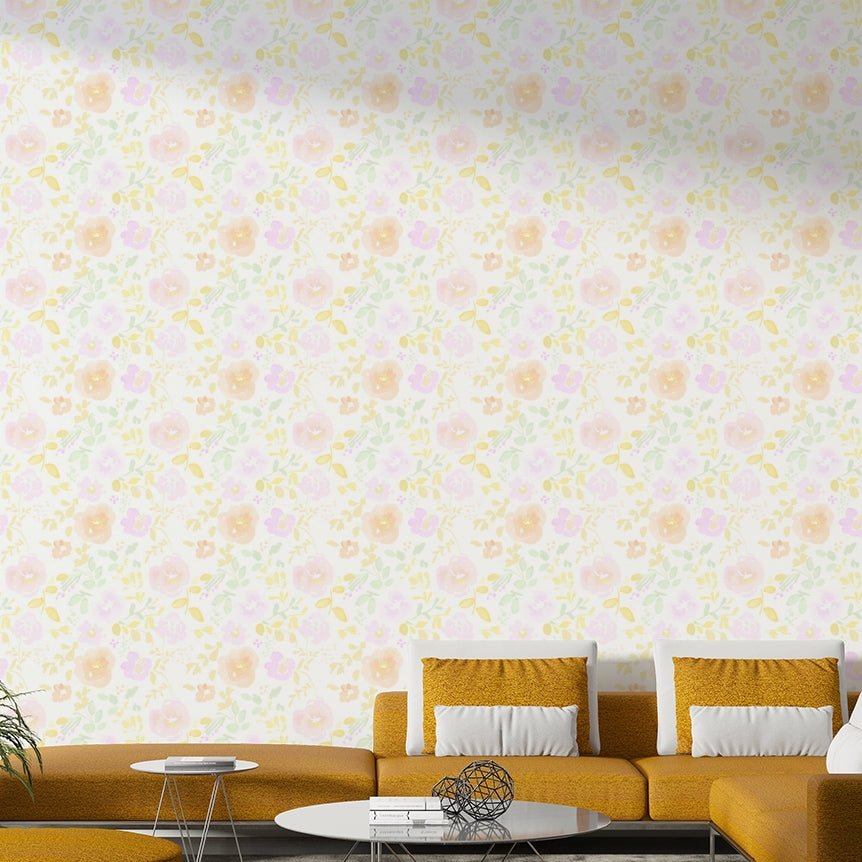 Blossom Breeze Wallpaper showcasing soft pink blossoms GD5076