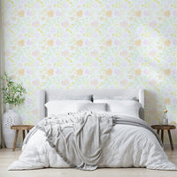 Breeze backdrop displaying pastel botanical illustration GD5076