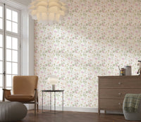 Delicate butterfly Blossom & Flight Wallpaper repeating motif.