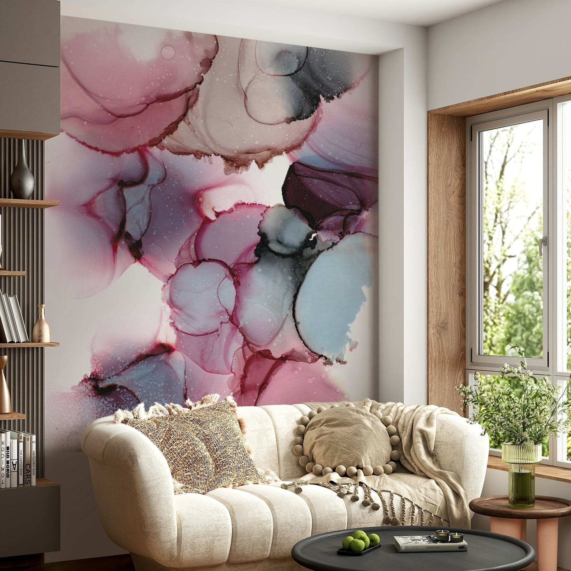 Delicate transitions and calming aesthetic.

