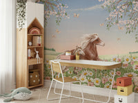 A tranquil subtle blossom wall mural for your decor.


