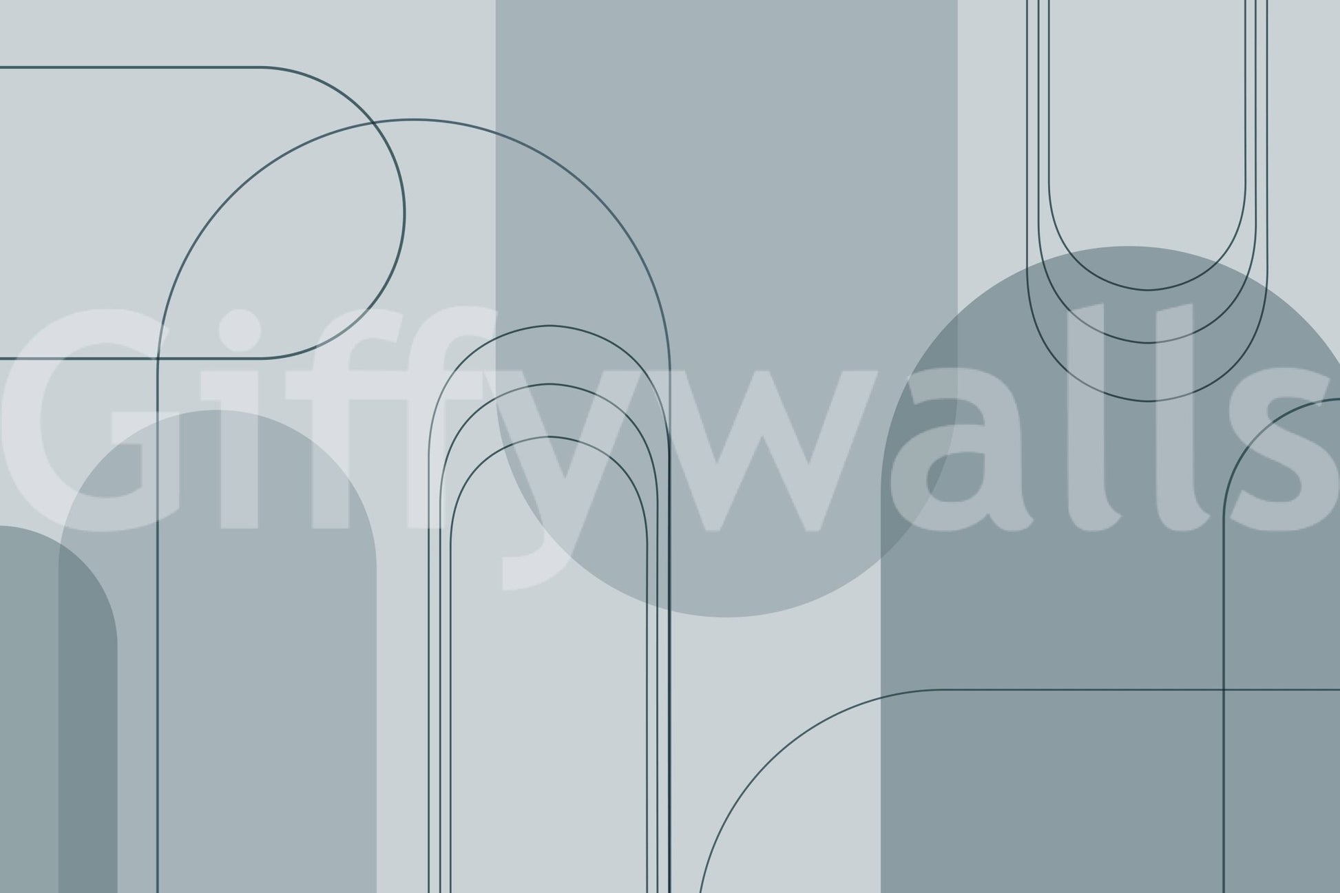 Minimalist arch line art design

