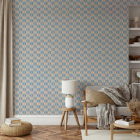 Cool blue jungle wallpaper for walls

