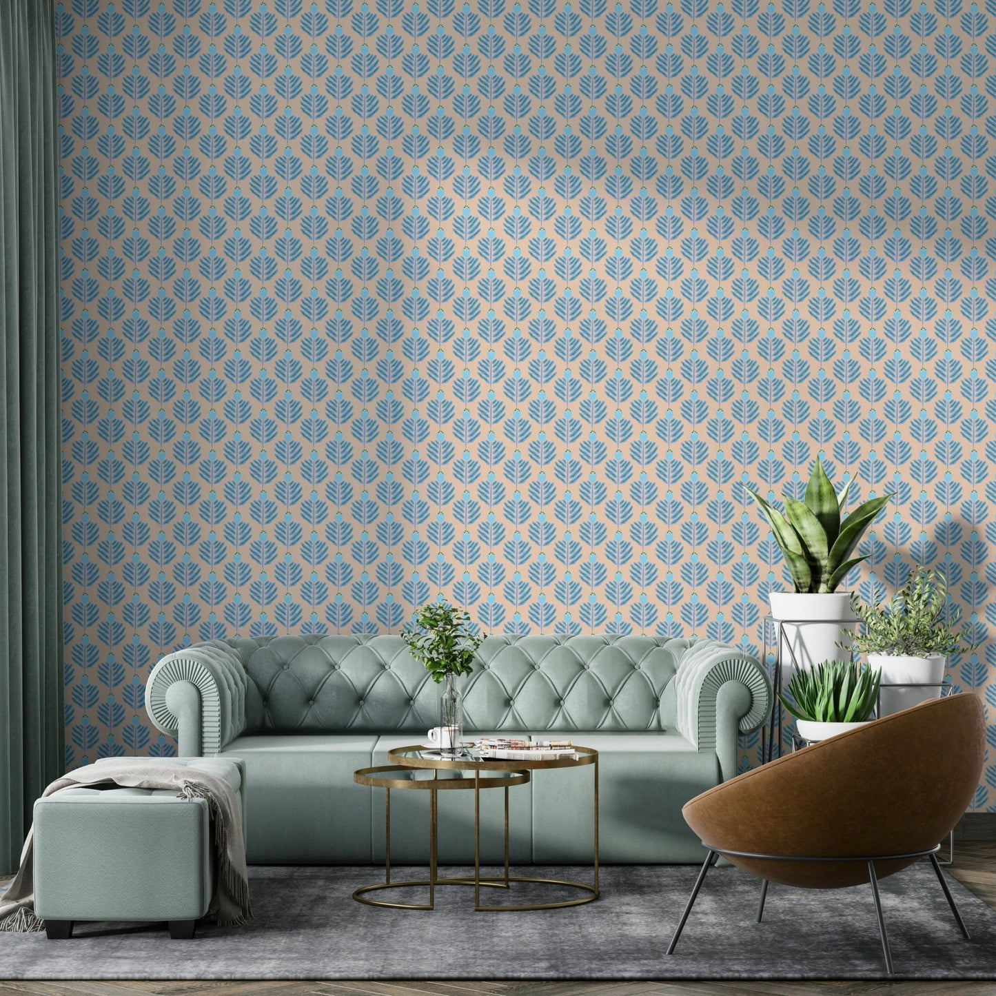 Durable and easy to install wallpaper for walls

