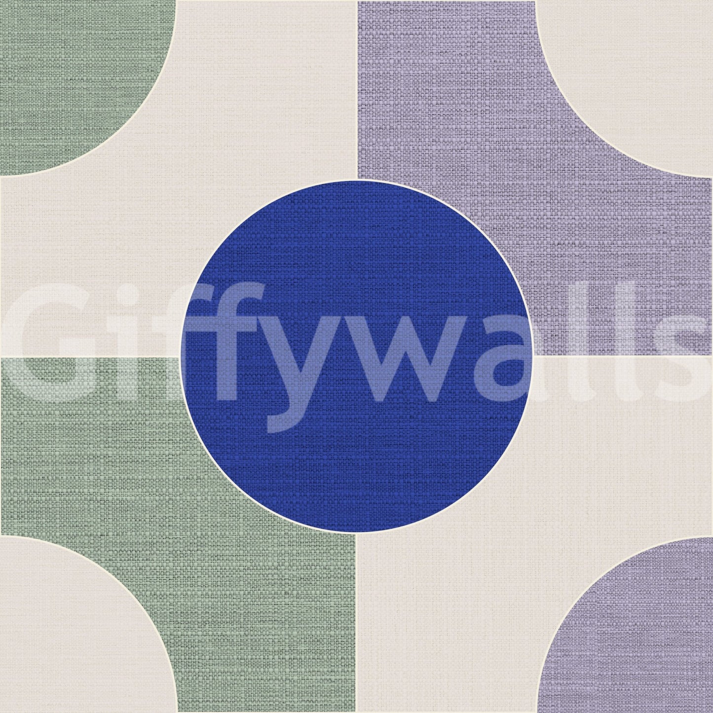 Blue focal point modern wall texture

