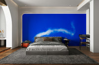 A classic cloud design wallpaper for walls.

