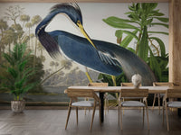 Blue Heron Wallpaper Murals - Giffywalls