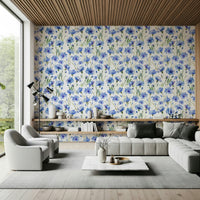 Blue Cornflower Dream Wallpaper⁠