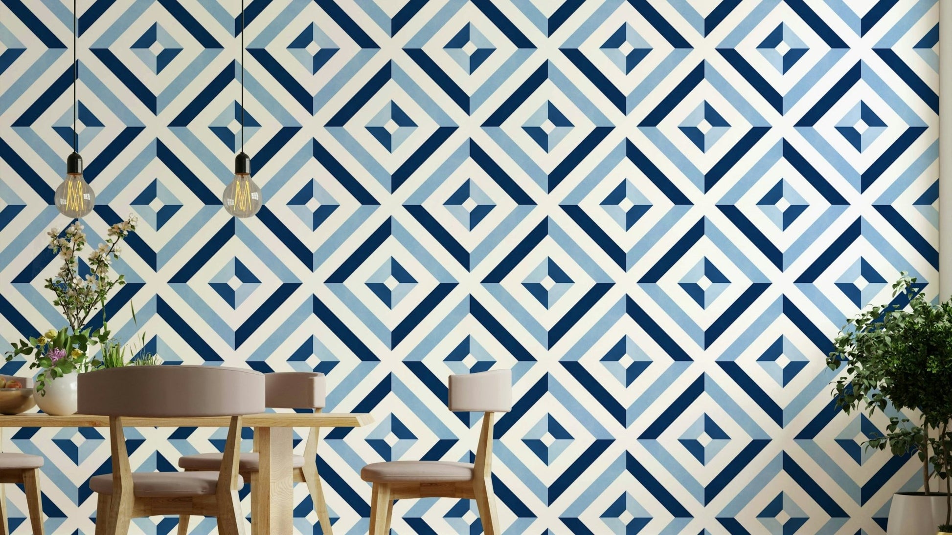 The design gives a feeling of quiet, natural beauty.

