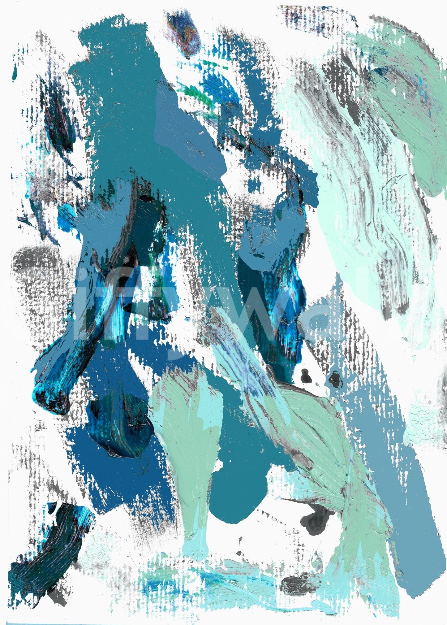 Blue dreams Wall Mural