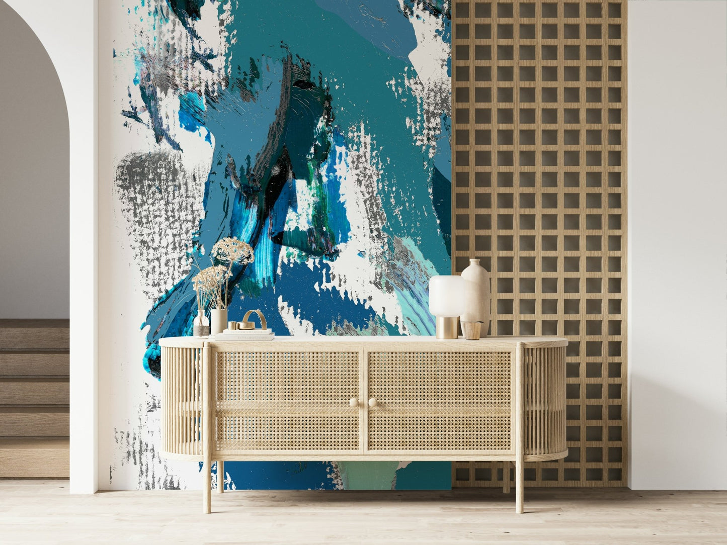 Blue dreams Wall Mural