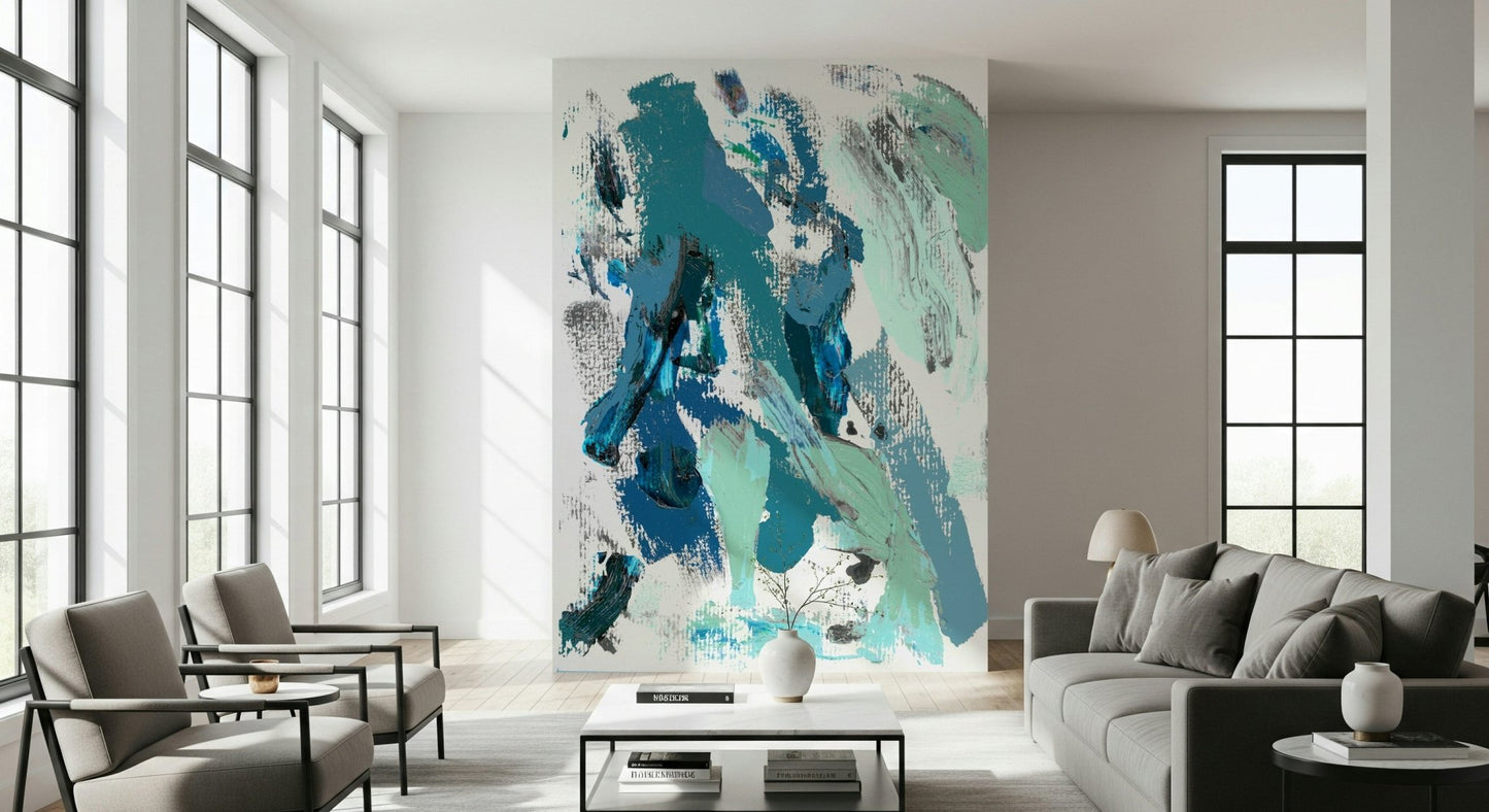 Blue dreams Wall Mural