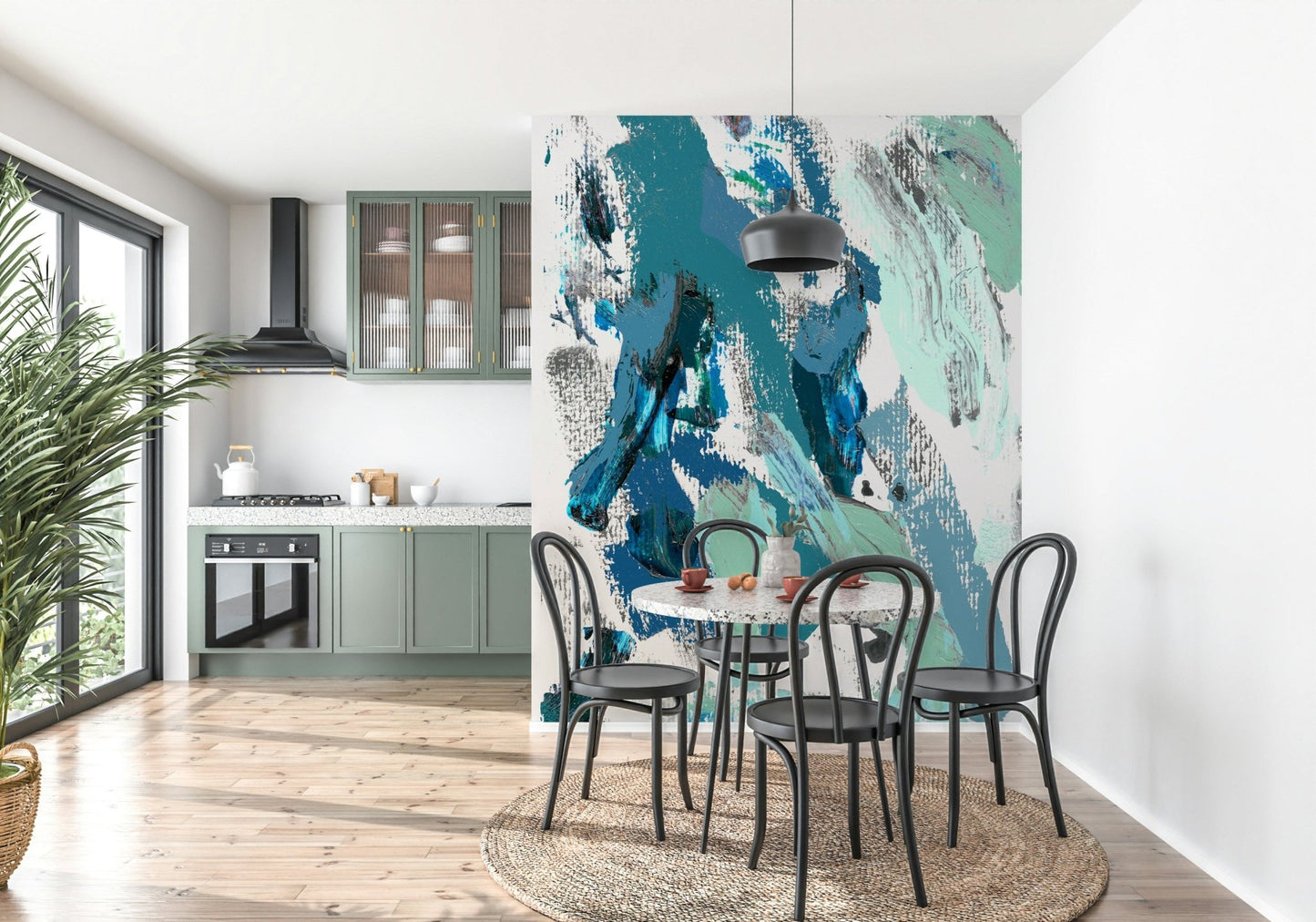 Blue dreams Wall Mural