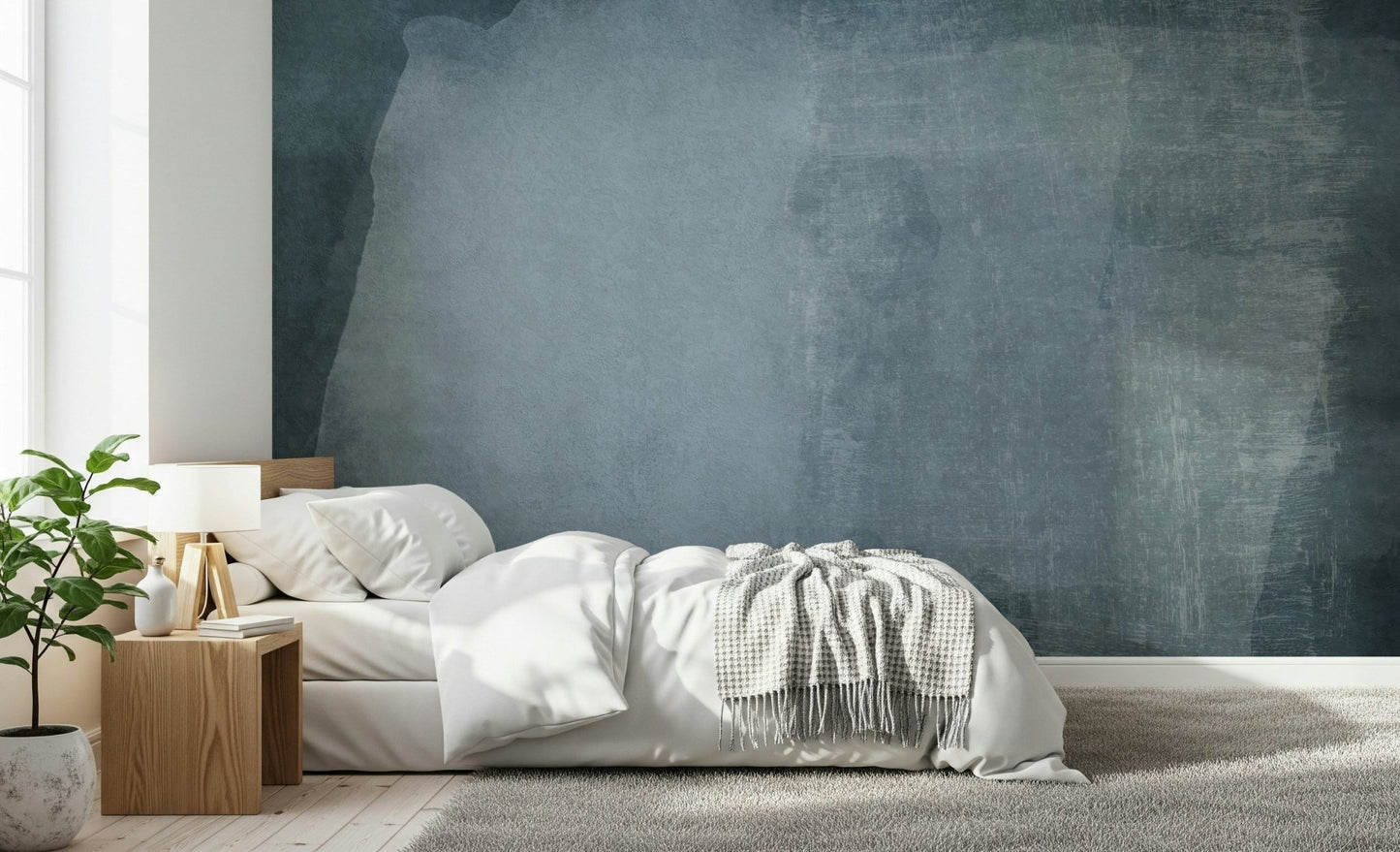 Blue Haze Texture Wall Mural -2583410