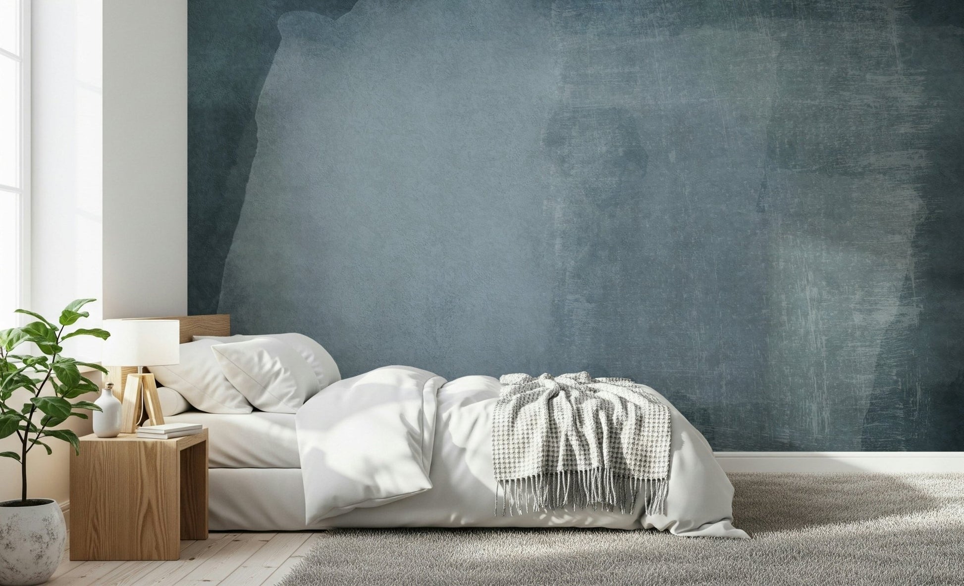 Blue Haze Texture Wall Mural -2583410