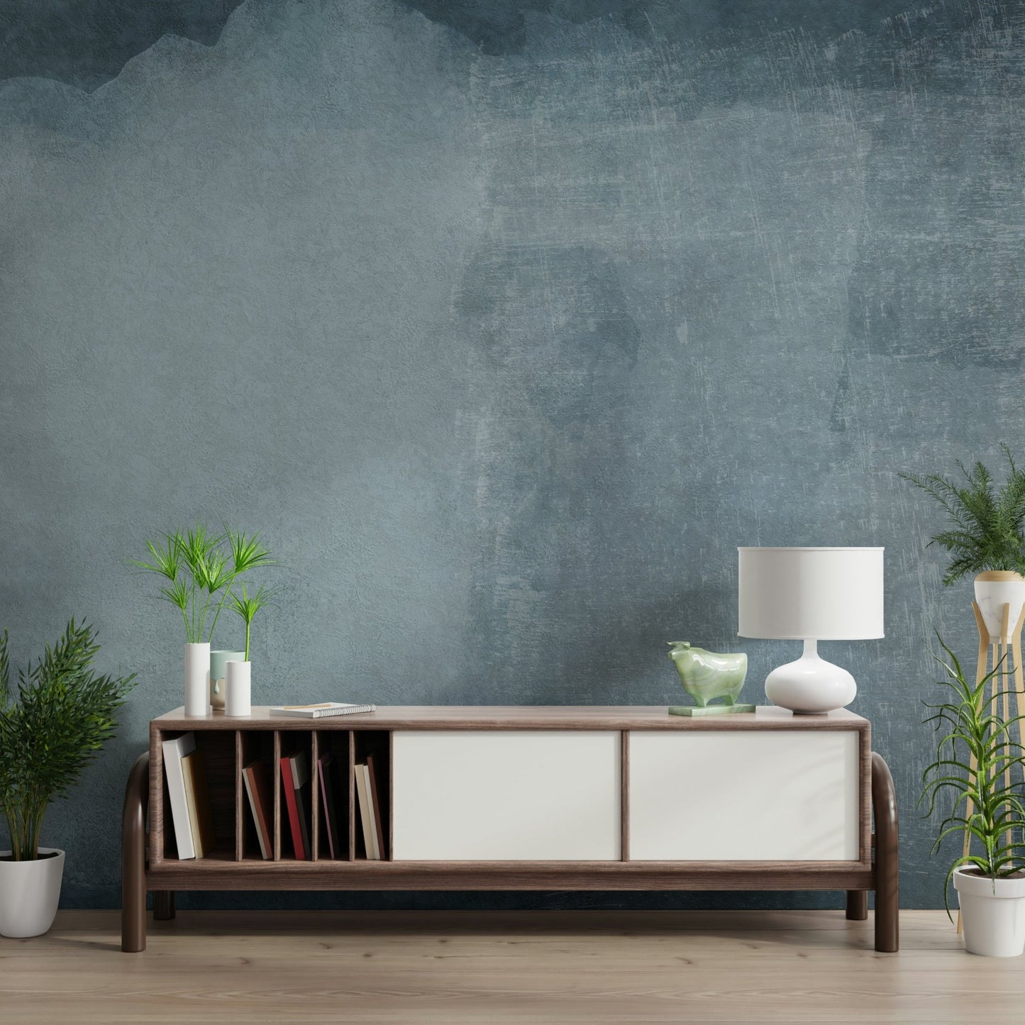 Blue Haze Texture Wall Mural -2583410
