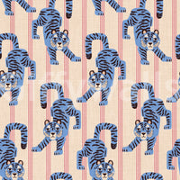 Modern and bold jungle wallpaper design

