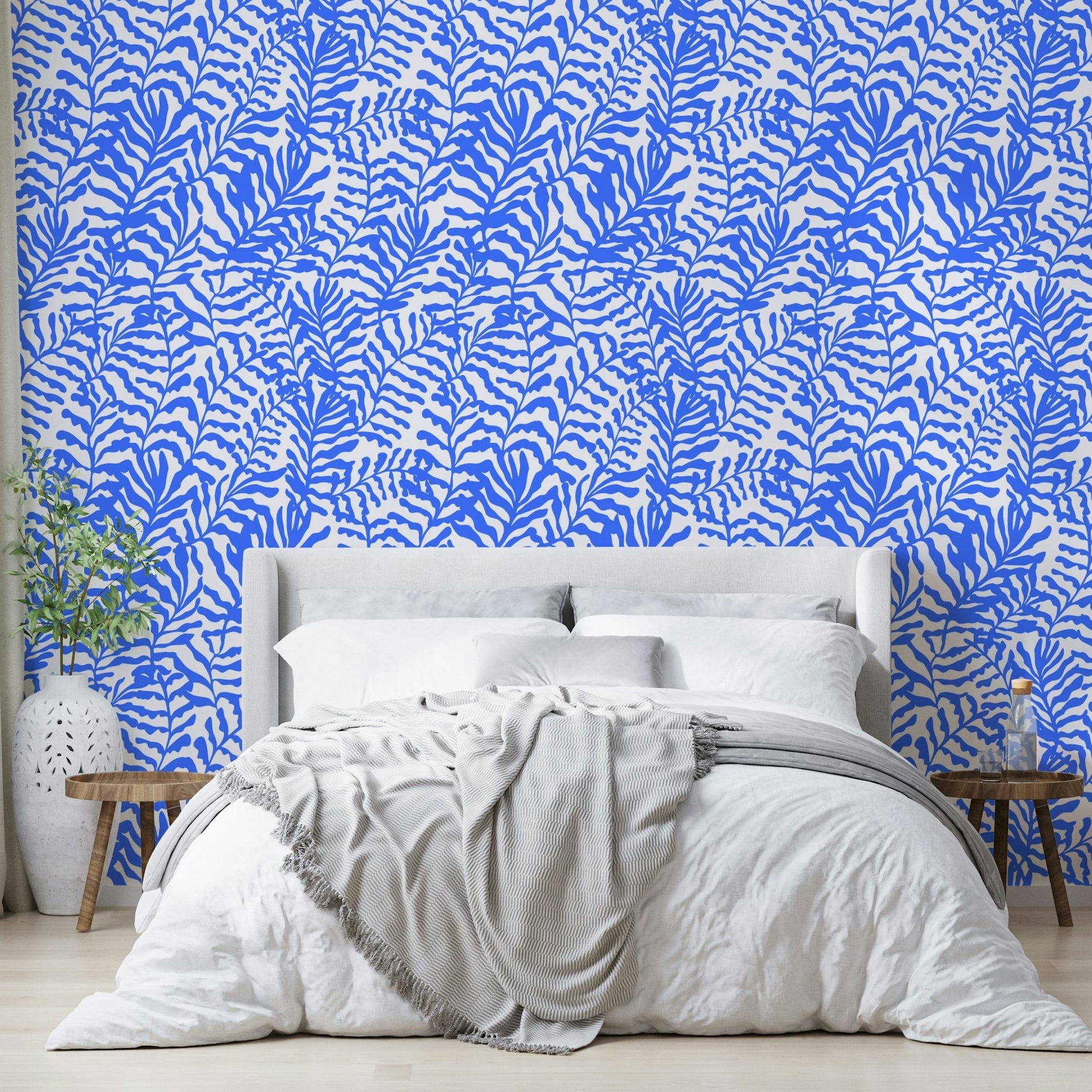 Matisse inspired wallpaper.
