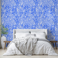 Matisse inspired wallpaper.
