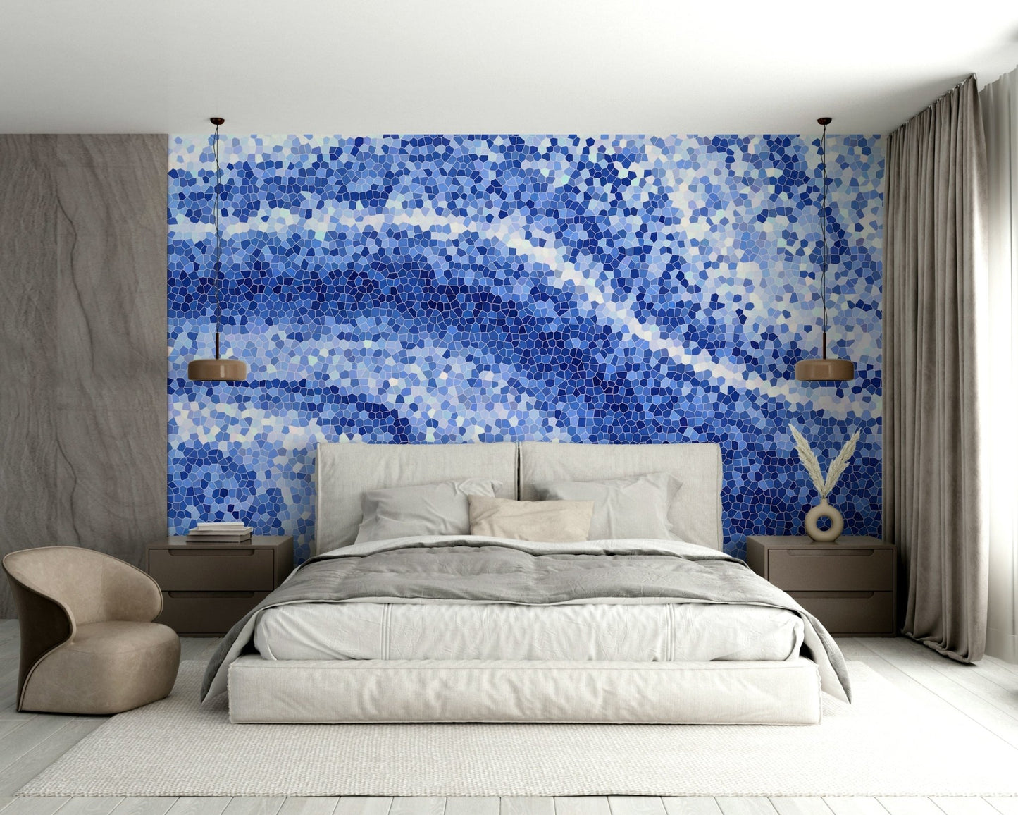 It gives a feeling of calm and invigorating energy.
