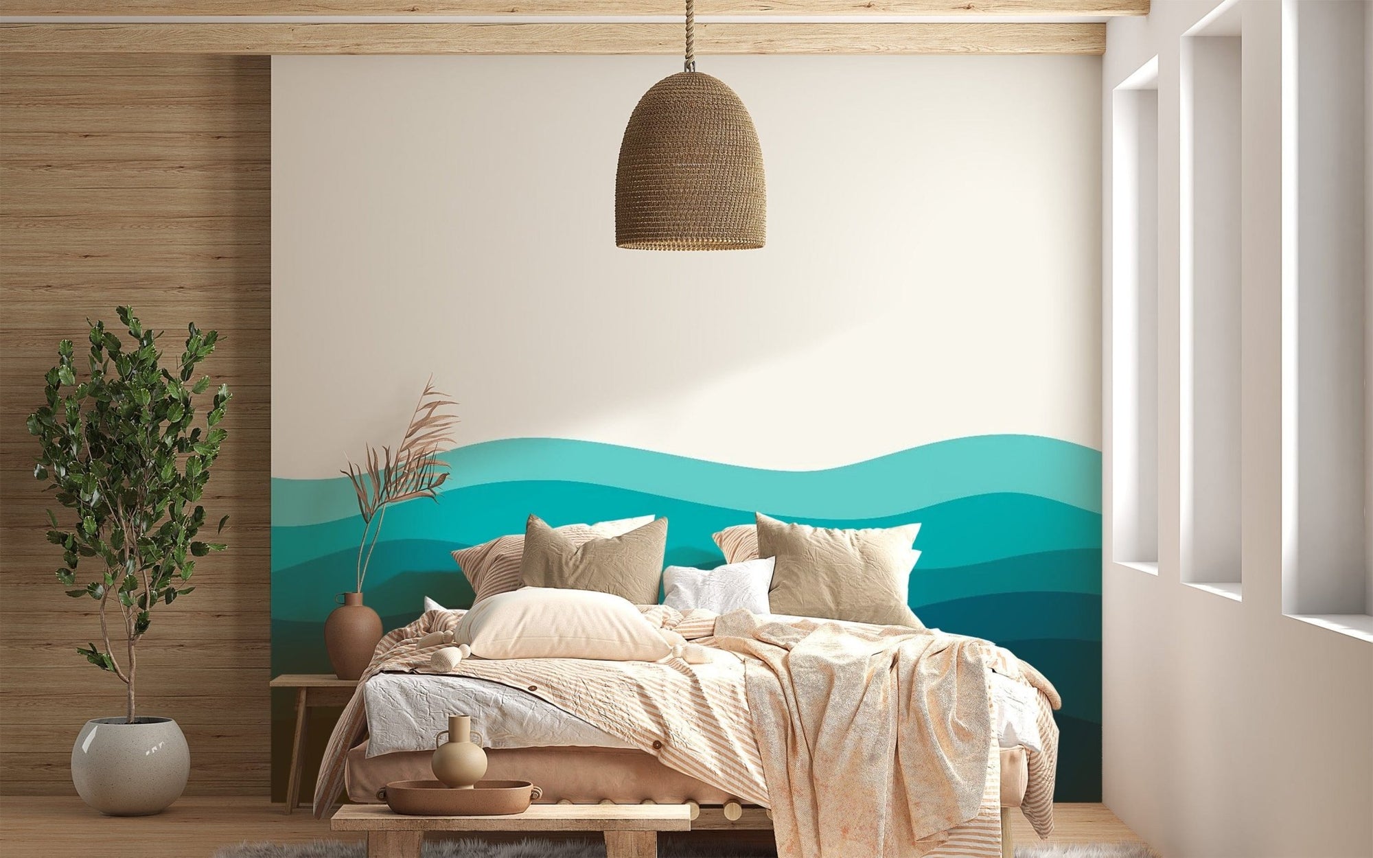 Majestic blue ocean waves ocean-03
